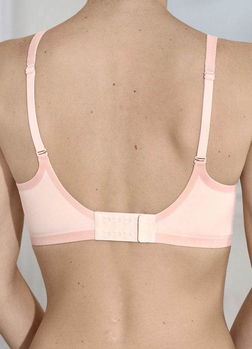 Soft-BH - Naturana BH mit herausnehmbaren Pads Ansicht 6 Soft-BH - Naturana BH mit herausnehmbaren Pads, in Größe L bis XL, in Farbe SCHWARZ Ansicht 6