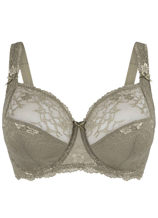 Bügel-BH - LingaDore Bügel-BH mit elastischer Spitze, in Größe 075 bis 105, in Cup B, in Farbe INDIGOBLAU Ansicht 14