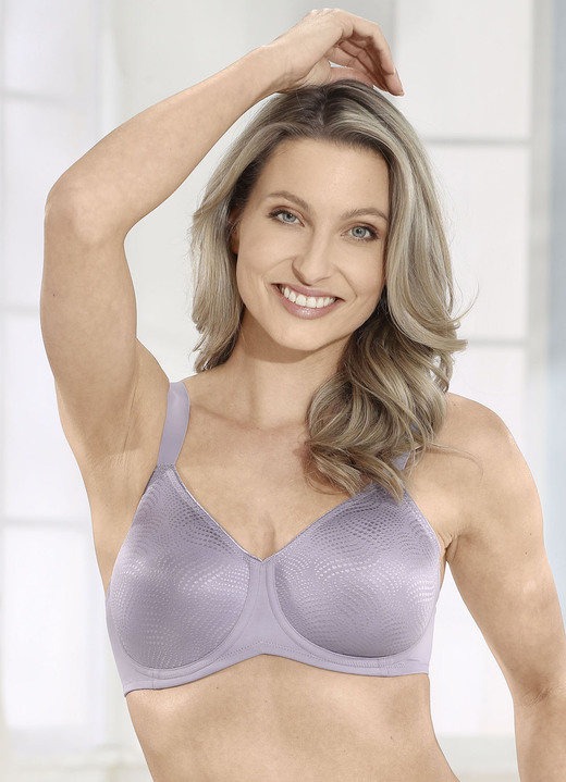 T-Shirt BH - Triumph-Essential Minimizer Bügel-BH, in Größe 075 bis 095, in Cup D, in Farbe FLIEDER Ansicht 33