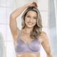 T-Shirt BH - Triumph-Essential Minimizer Bügel-BH, in Größe 075 bis 095, in Cup D, in Farbe FLIEDER – Farbe HELLGRAU – Ansicht 4