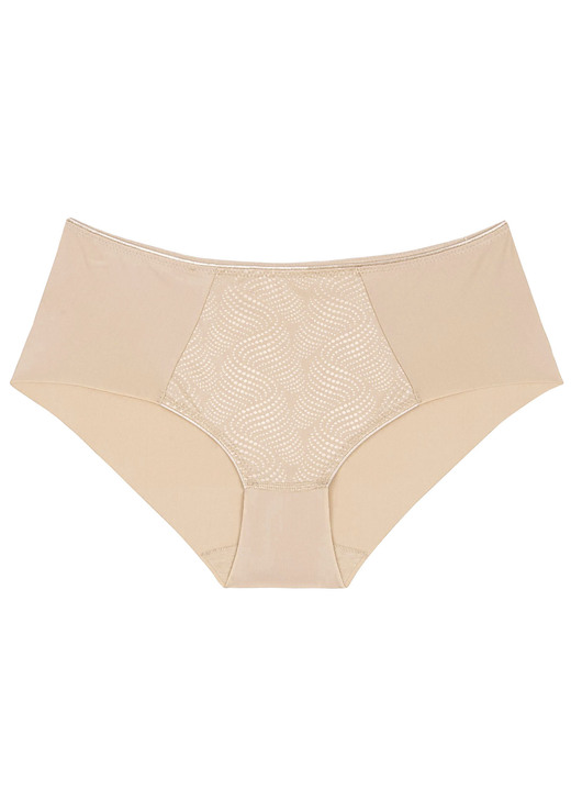 Slips - Triumph Slip mit Jacquardeinsatz im Vorderteil, in Größe 036 bis 048, in Farbe PUDER Ansicht 4