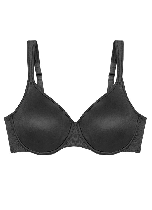 Bügel-BH - Triumph-Comfort Minimizer-Bügel-BH mit elastischer Tüllstickereispitze, in Größe 075 bis 095, in Cup C, in Farbe WEISS Ansicht 9