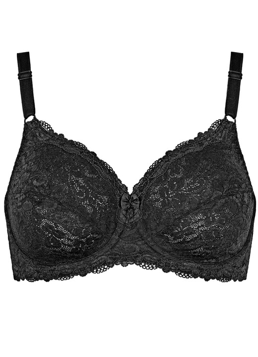 Damen - Triumph-Compliment Bügel-BH mit hübscher Spitze, in Größe 075 bis 105, in Cup C, in Farbe PUDER Ansicht 5