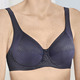 Bügel-BH - Format Bügel-BH mit hübschem Jacquarddessin, in Größe 075 bis 105, in Cup D, in Farbe MARINE – Farbe MARINE – Ansicht 1