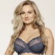Bügel-BH - LingaDore Bügel-BH mit elastischer Spitze, in Größe 075 bis 105, in Cup B, in Farbe INDIGOBLAU – Farbe INDIGOBLAU – Ansicht 1