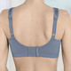 Soft-BH - Glamorise Stütz-BH mit Spitze – Farbe RAUCHBLAU – Ansicht 3 Soft-BH - Glamorise Stütz-BH mit Spitze, in Größe 080 bis 130, in Cup H, in Farbe PETROL – Farbe RAUCHBLAU – Ansicht 3