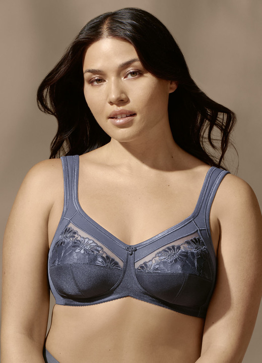 Soft-BH - Anita Entlastungs-BH, in Größe 075 bis 115, in Cup B, in Farbe BLAUGRAU Ansicht 1