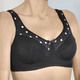 Soft-BH - BH mit hohem Baumwollanteil – Farbe SCHWARZ – Ansicht 1 Soft-BH - BH mit hohem Baumwollanteil, in Größe 080 bis 105, in Cup D, in Farbe SCHWARZ – Farbe SCHWARZ – Ansicht 1
