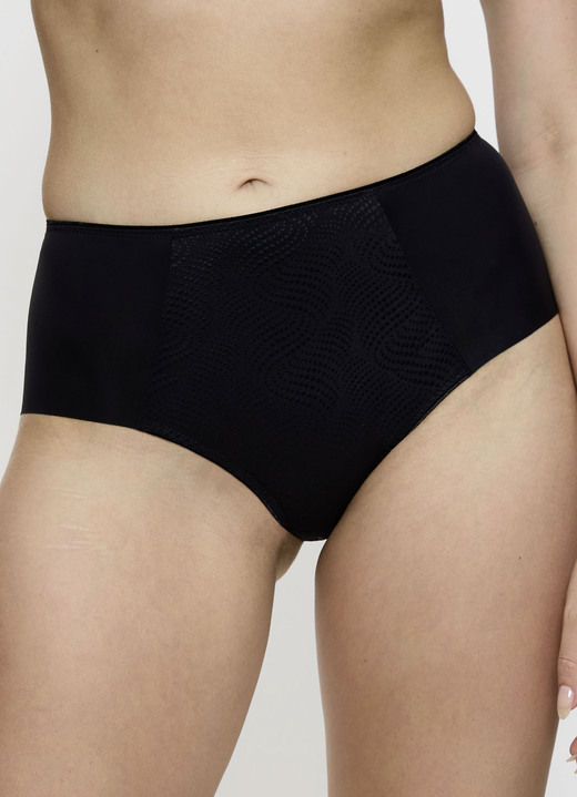 Slips - Triumph Slip mit Jacquardeinsatz im Vorderteil, in Größe 036 bis 048, in Farbe PUDER Ansicht 9