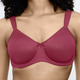 T-Shirt BH - Triumph-Essential Minimizer Bügel-BH, in Größe 075 bis 095, in Cup C, in Farbe TAUPE – Farbe BORDEAUX – Ansicht 2