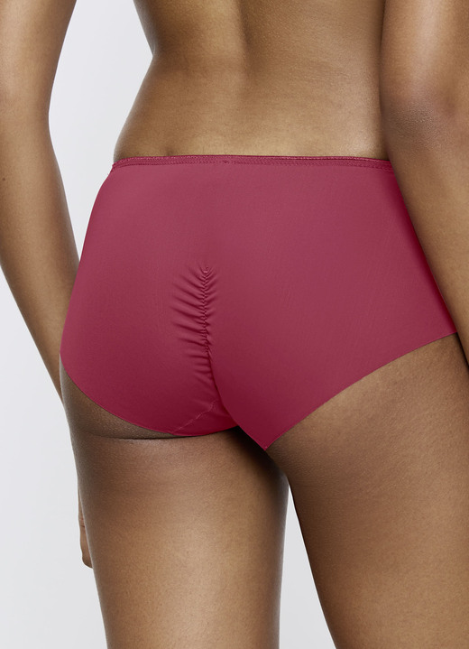 Slips - Triumph Slip mit Jacquardeinsatz im Vorderteil, in Größe 036 bis 048, in Farbe BORDEAUX Ansicht 4