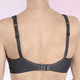 Soft-BH - Naturana BH mit berstärktem Rückteil, in Größe 075 bis 095, in Cup A, in Farbe SCHWARZ – Farbe SCHWARZ – Ansicht 3