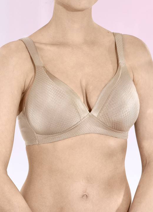 Soft-BH - Naturana BH mit berstärktem Rückteil, in Größe 075 bis 095, in Cup A, in Farbe PUDER Ansicht 2