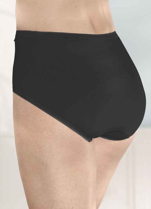 Slips - Speidel Viererpack Slips mit flachen Beinabschlüssen, in Größe 038 bis 052, in Farbe WEISS Ansicht 5