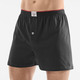 Pants & Boxershorts - Dreierpack Boxershorts aus Bio-Baumwolle, in Größe 005 bis 016, in Farbe 3X SCHWARZ