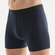 Pants & Boxershorts - Sechserpack Pants mit Elastikbund, in Größe 005 bis 011, in Farbe 2X NAVY, 2X SCHWARZ, 2X GRAU MELIERT – Farbe 2X NAVY, 2X SCHWARZ, 2X GRAU MELIERT – Ansicht 1