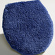 Badgarnituren - Tolle Badgarnitur in barfußweicher Qualität, in Größe 100 (Vorleger halbrund, 50/ 80 cm) bis 112 (WC-Deckelbezug, 47/ 50 cm), in Farbe BLAU – Farbe BLAU – Ansicht 5