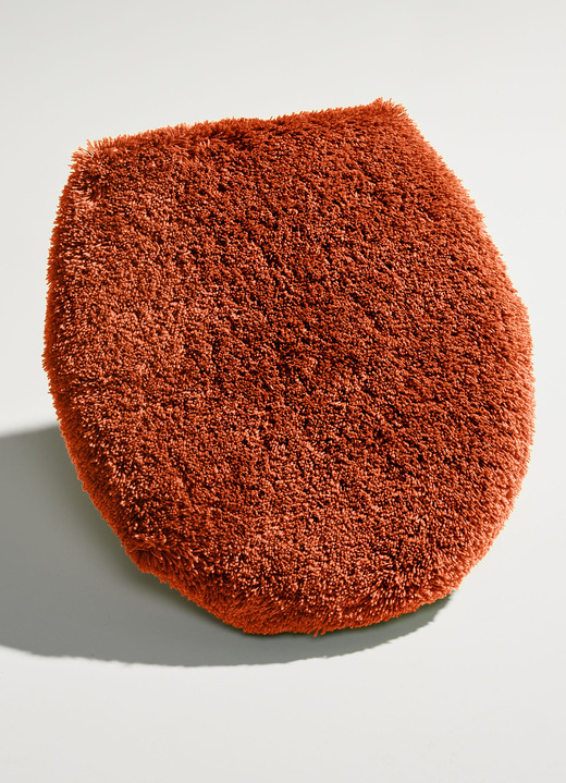 Badgarnituren - Tolle Badgarnitur in barfußweicher Qualität, in Größe 100 (Vorleger halbrund, 50/ 80 cm) bis 112 (WC-Deckelbezug, 47/ 50 cm), in Farbe BLAU Ansicht 24