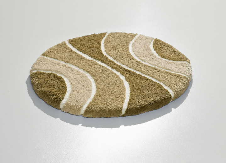 Badgarnituren - Herrlich weiche Badgarnitur, in Größe 100 (Vorleger halbrund, 50/ 80 cm) bis 112 (WC-Deckelbezug, 47/ 50 cm), in Farbe BLAU Ansicht 32