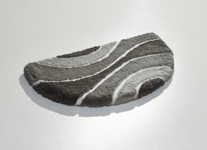 Badgarnituren - Herrlich weiche Badgarnitur, in Größe 100 (Vorleger halbrund, 50/ 80 cm) bis 112 (WC-Deckelbezug, 47/ 50 cm), in Farbe BLAU Ansicht 25