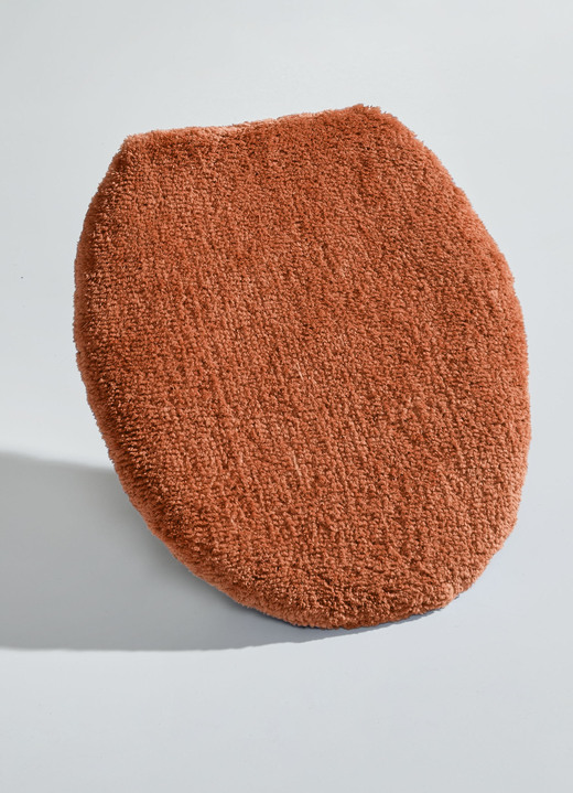 Badgarnituren - Herrlich weiche Badgarnitur, in Größe 100 (Vorleger halbrund, 50/ 80 cm) bis 112 (WC-Deckelbezug, 47/ 50 cm), in Farbe BLAU Ansicht 14