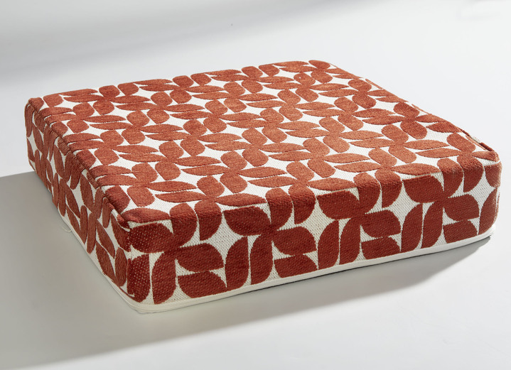Dekokissen & Hüllen - Kissenbezug oder Sitzerhöhung, in Größe 105 (Kissenbezug, 40x40 cm) bis 112 (Sitzerhöhung, 40x40x10 cm), in Farbe ROT Ansicht 4