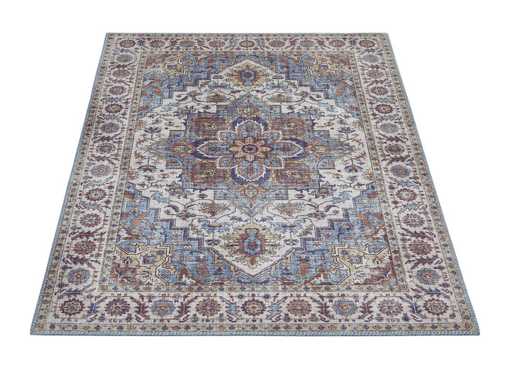 Teppiche - Pflegeleichte, gewebte Brücken und Teppiche, in Größe 113 (Brücke, 80x150 cm) bis 301 (Teppich, ø 100 cm), in Farbe GRAU Ansicht 8