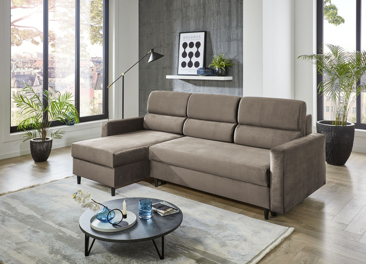 Polsterecken - Polsterecke mit Funktion, in Farbe BRAUN Ansicht 1