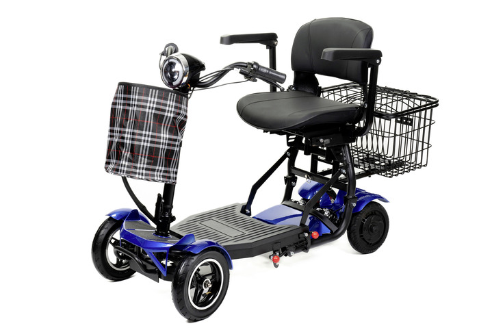 Elektromobile - 4-Rad-Roller von Antar, in Farbe BLAU Ansicht 3