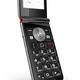 Mobil-Telefone - Klapp-Smartphone, in Farbe SCHWARZ-SILBER – Farbe SCHWARZ-SILBER – Ansicht 1