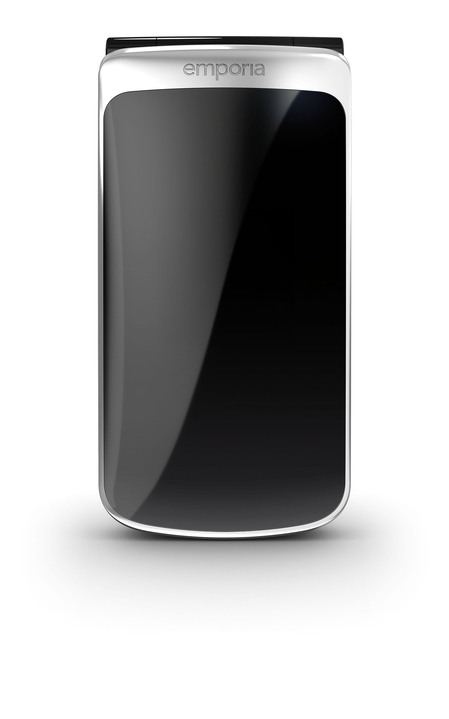 Mobil-Telefone - Klapp-Smartphone, in Farbe SCHWARZ-SILBER Ansicht 3