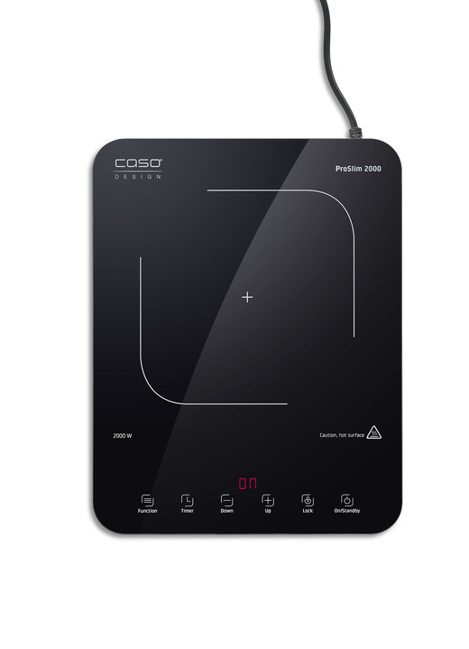 Küchengeräte - Induktions-Kochplatte von CASO, in Farbe SCHWARZ Ansicht 2