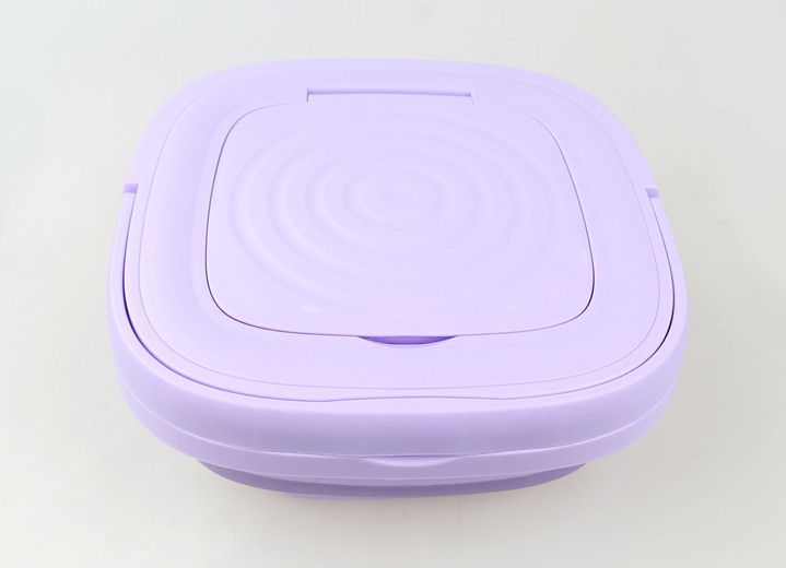 Reinigungsgeräte - Faltbare Mini-Waschmaschine, in Farbe LILA Ansicht 3