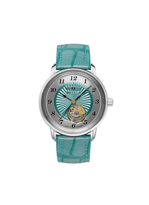 Lederband - Zeppelin Damenuhr, in Farbe  Ansicht 2