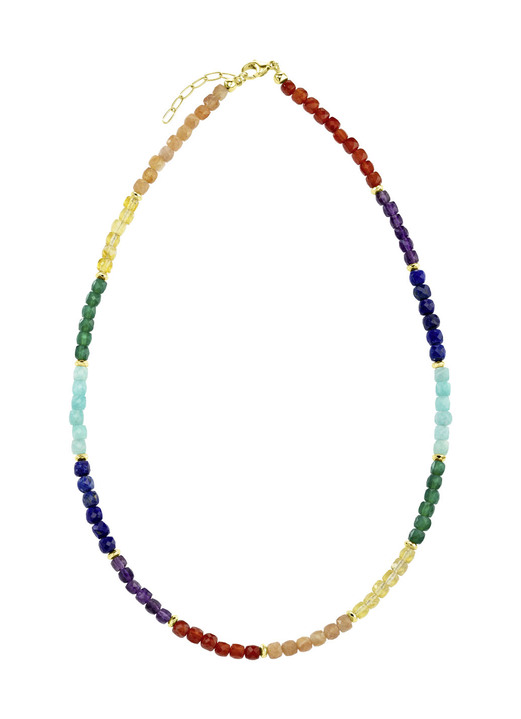 Halsketten - Funkelnde Garnitur mit Edelsteinen Ansicht 6 Halsketten - Funkelnde Garnitur mit Edelsteinen, in Farbe , in Ausführung Armband Ansicht 6