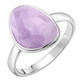 Ringe - Schöner Damenring mit echt facettiertem Amethyst, in Größe 160 bis 220, in Farbe  – Ansicht 2