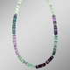 Halsketten - Wunderschöne Garnitur mit Hämatit, beh. und Fluorit in Multicolor – Ansicht 1 Halsketten - Wunderschöne Garnitur mit Hämatit, beh. und Fluorit in Multicolor, in Farbe , in Ausführung Armband, 19,5 cm lang – Ansicht 1