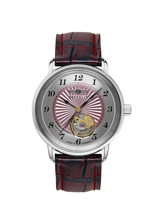 Lederband - Automatik-Damenuhr Zeppelin 8569-5 Friedrichshafen, in Farbe  Ansicht 2
