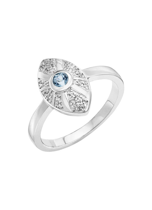 Ringe - Zeitlose Eleganz – Exquisiter Damenring aus Silber, in Größe 160 bis 220, in Farbe  Ansicht 2