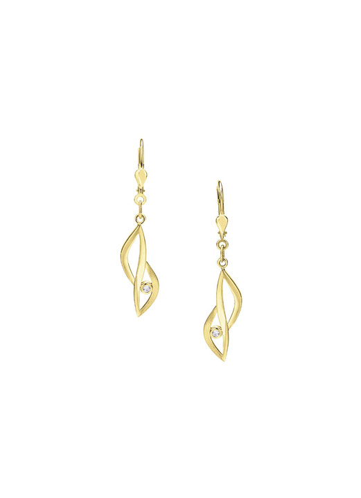 Ohrschmuck - Ohrringe mit Zirkonia Ansicht 2 Ohrschmuck - Ohrringe mit Zirkonia, in Farbe  Ansicht 2