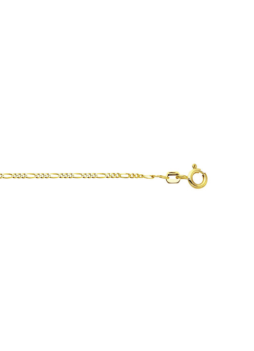 Halsketten - Schicke Figarokette aus Gold Ansicht 2 Halsketten - Schicke Figarokette aus Gold, in Farbe  Ansicht 2