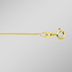 Halsketten - Stilvolle Flachpanzerkette aus Gold – Ansicht 1 Halsketten - Stilvolle Flachpanzerkette aus Gold, in Farbe  – Ansicht 1