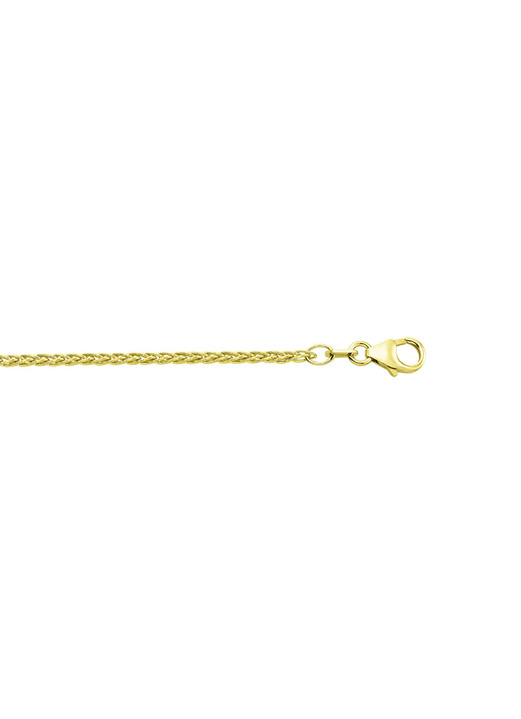 Halsketten - 3-fach Zopfkette aus Gold Ansicht 2 Halsketten - 3-fach Zopfkette aus Gold, in Farbe  Ansicht 2
