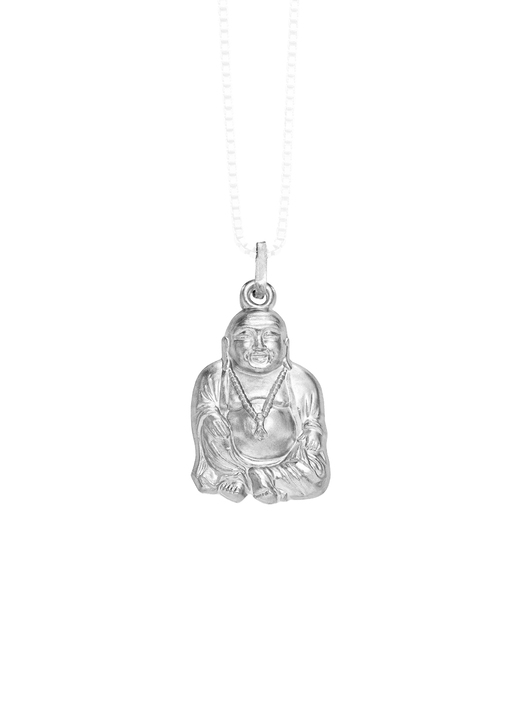 Anhänger - Buddha-Anhänger aus Silber, in Farbe  Ansicht 2