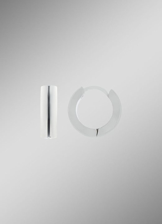 Herren-Modeschmuck - Kraftvolle und markante Klappcreolen, in Farbe  Ansicht 2