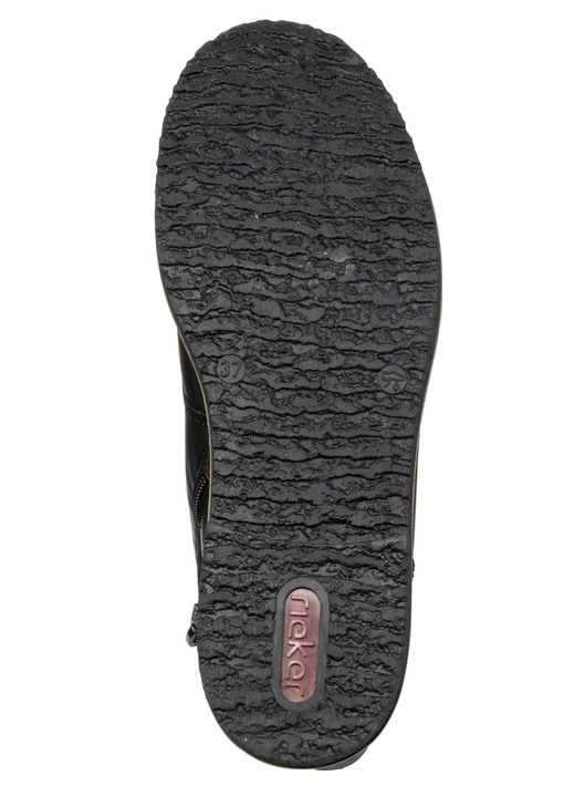 Stiefel & Stiefeletten - Rieker, klassische Damen-Stiefeletten, mit Reißverschluss, in Größe 036 bis 042, in Farbe SCHWARZ Ansicht 3