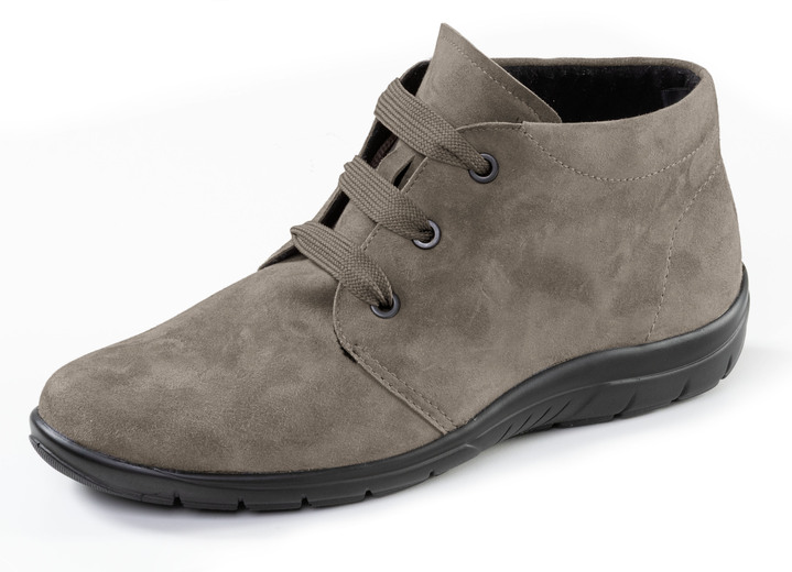 Stiefel & Stiefeletten - ELENA EDEN, bequeme Damen-Boots, Weite H, mit herausnehmbarem Fußbett, in Größe 3 1/2 bis 8, in Farbe BRAUN-SCHWARZ Ansicht 4