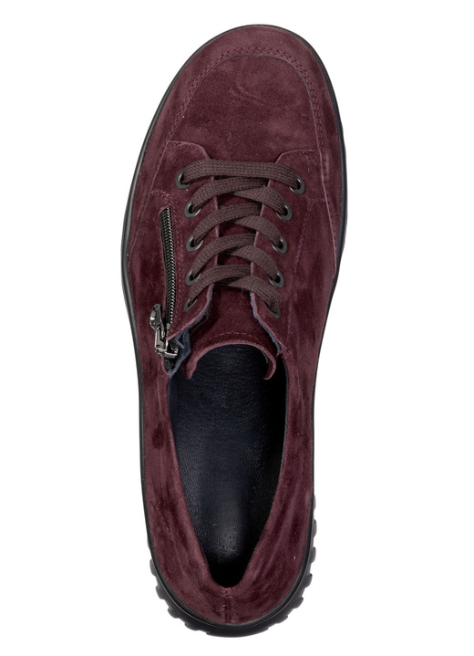 Slipper & Schnürschuhe - ELENA EDEN, bequeme Damen-Schnürschuhe, Weite H, mit herausnehmbarem Fußbett, in Größe 3 1/2 bis 8, in Farbe BURGUND Ansicht 2