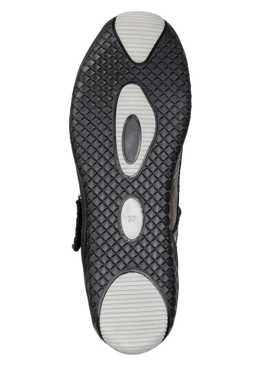 Slipper & Schnürschuhe - Gemini, klassische Damen-Slipper, Weite G, mit herausnehmbarem Fußbett, in Größe 036 bis 042, in Farbe ANTIKBRONZE Ansicht 3