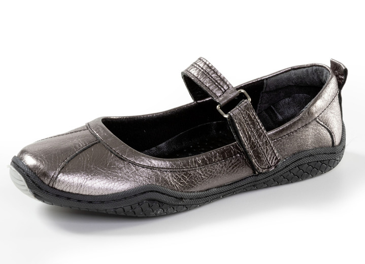 Slipper & Schnürschuhe - Gemini, klassische Damen-Slipper, Weite G, mit herausnehmbarem Fußbett, in Größe 036 bis 042, in Farbe WEISS Ansicht 4